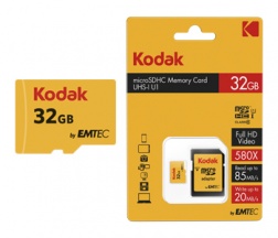 Carte SD 32Go Kodak CLASS 10