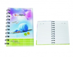 Plastic Sublimation Notebook with Side Cover | Coastal Business Supplies